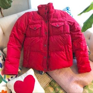 Beautiful Red Ralph Lauren Down Puffer Ski Snowboard Jacket, M, Polo, Vintage
